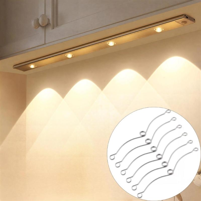 40Pcs Metal Recessed Lighting Trims Springs Clip Stainless Steel Replacement Spring Clips for Recessed Light Fixtures