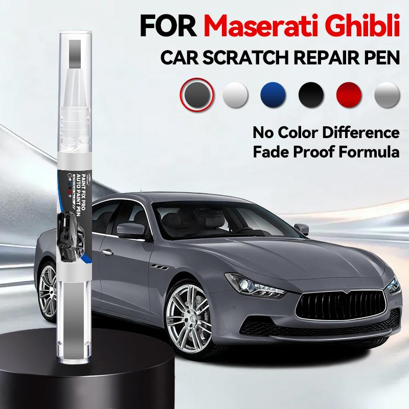

Car Paint Repair Pen Paint Scratch Repair Accessories Bianco 216A Nero Assoluto NMN Blue Red 161328For 1967-2024 Maserati Ghibli