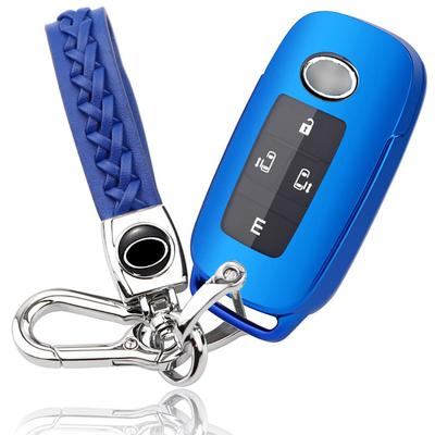 Toyota Daihatsu Rise Rocky Schlüsselhülle, Schlüsselanhänger, TPU, Toyota Exklusiv-Set, Blau