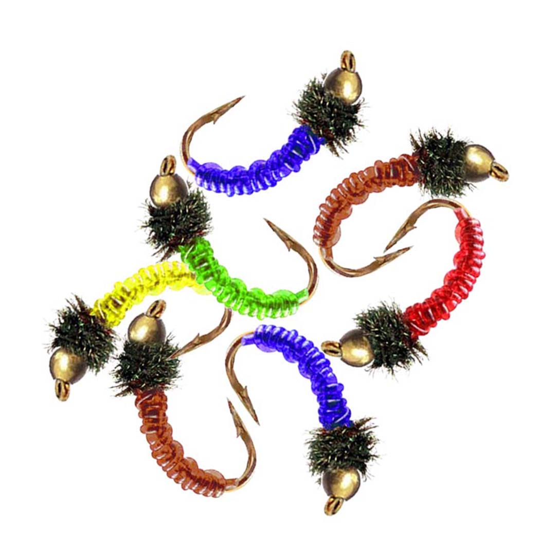 10/15/20/25 шт. мультицветная эпоксидная муравьиная мушка для рыбалки 10 # сухая мушка — фото 16