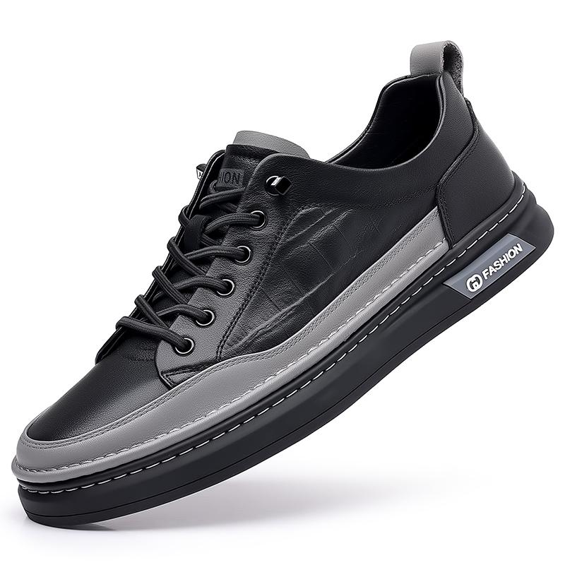 Brand Genuine Leather Casual Men Shoes Design Sneakers Man Comfortable Men Loafers Hot Sale Moccasins Driving Board Shoe