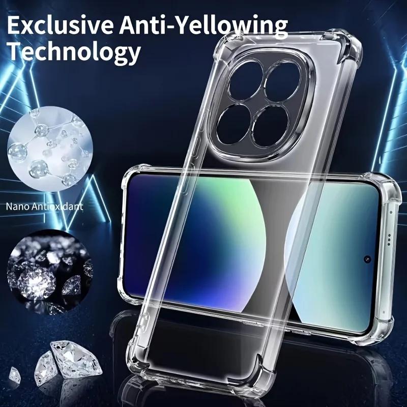 Transparent Phone Cases For Xiaomi Poco M8 Little M 8 Pro Poko M8Pro PocoM8 PocoM8Pro 5G Soft Silicone Back Cover Clear Case