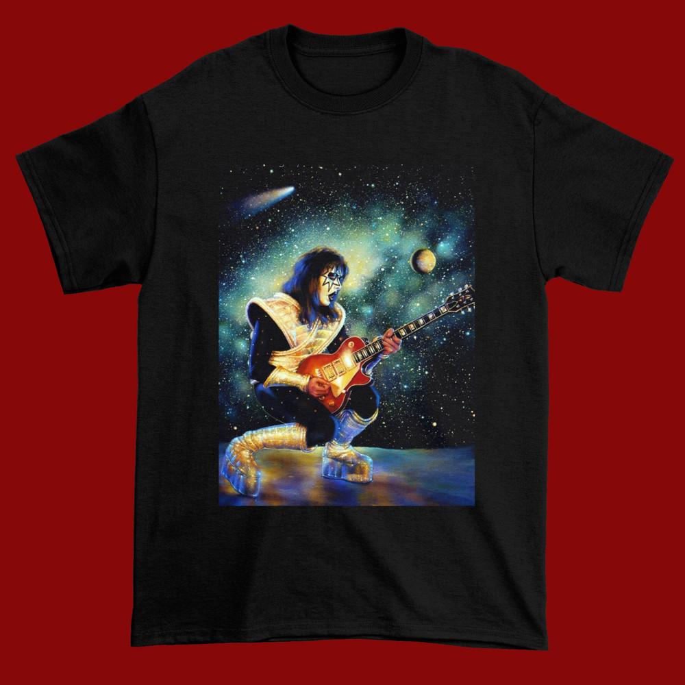 

Space Ace Ace frehley Short Sleeve Cotton All size Shirt D2008 Unisex T-Shirt XL