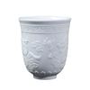 White Porcelain Mutton Fat Jade Master Tea Cup Handmade Chinese Gongfu Teaware for Personal Use Ceremony and Gift
