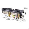 City Bus Model Toy Car for Kids Boys Girls - Pull Back Action