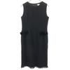 FOXEY Made In Japan No Sleeve One Piece 38 Black Women Used