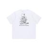 THE NORTH FACE Camping T-Shirts Unisex White Crew Neck Moderate Straight Fit NF0A7QRL-FN4