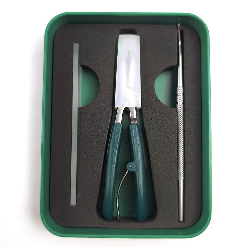 25° Angled Splash-Proof Nail Clipper Set Wide Mouth Curved Ultra-Sharp Blades Diagonal Anti-splash Unisex for Men Women