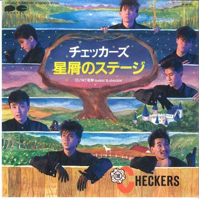 7-Zoll Schallplatte CHECKERS - Hoshikuzu No Stage / Dengeki lookin 7A0407 CANYON 1984 Japan Japanischer Pop/Rock Gebraucht
