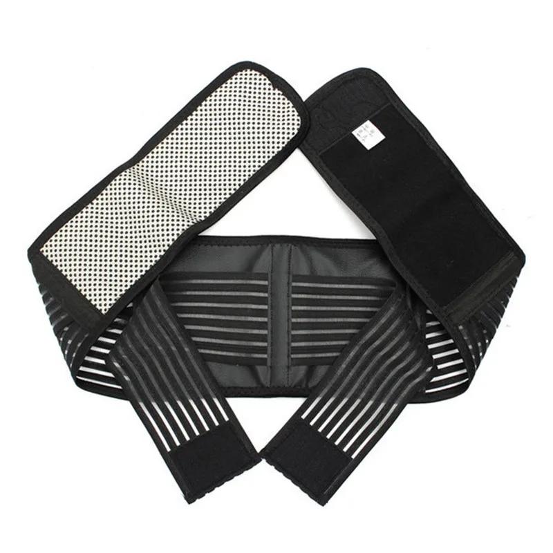

1Pcs Adjustable Neoprene Double Pull Lumbar Support Lower Back Belt Brace Pain Relief Band Waist Belt S