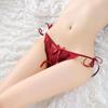Low Waist Open Crotch Underwear Underpants T-Back Sexy Women Exotic Panties Thongs Briefs G-string