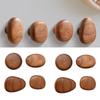 2x 4x Wall Mounted Wood Hooks Wooden Coat Rustic Modern Cabinet Knobs for