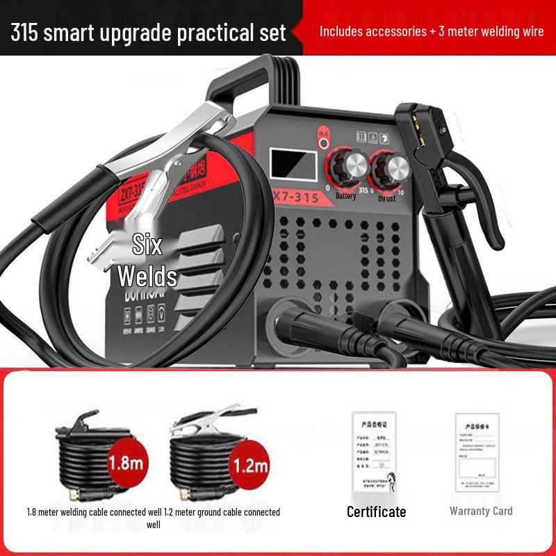 220V Multifunkční MIG/TIG/MMA svářečka - 3v1 Domácí svařovací stroj