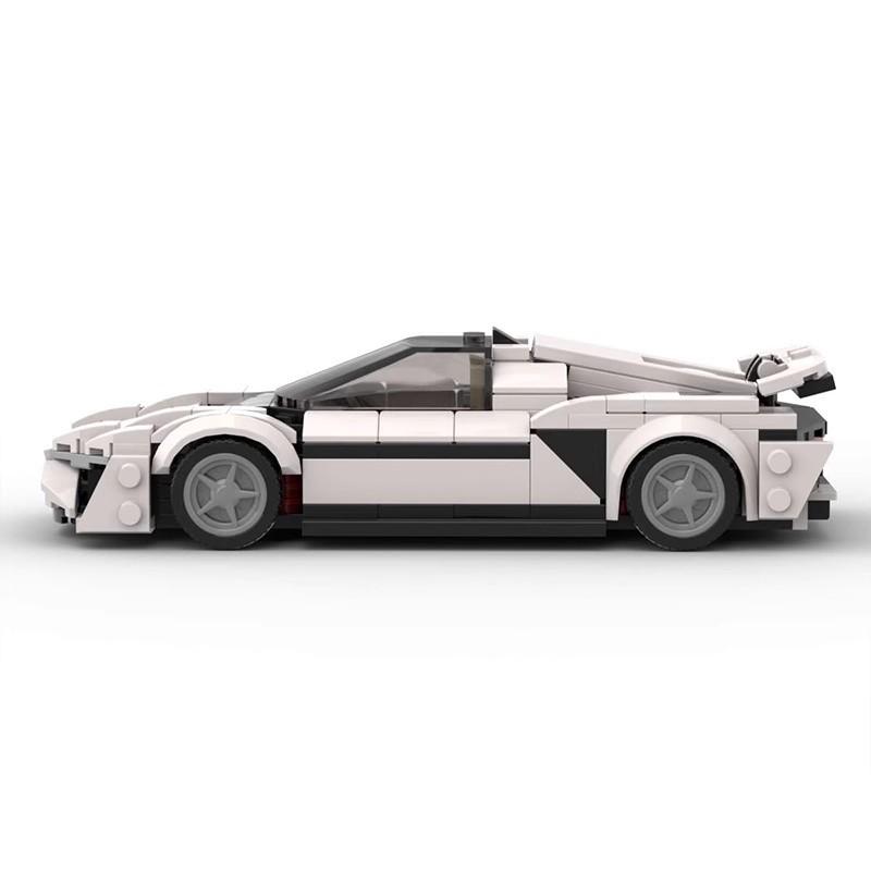 M Building Block Compatible With Lego 106307 Nio Ep9 White, Creative Car Model, Puzzle Assembly Building Block