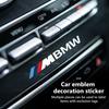 Car Logo Sticker Crystal Auto Stickers Fuel Tank Decor Accessories For BMW M F10 F20 F30 F40 F15 F25 F26 F31 F49 E62 E83 E84 Aaa4