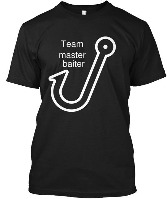 Team Master Baiter Fishing T-Shirt Made in the USA Size S to 5XL Unisex T-Shirt XXL