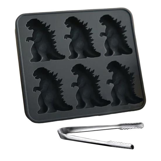 Ice Cube Mold Silicone Dinosaur Shape Ice Shape Non-Stick Food-Grade Oven Safe Ice Mould Kitchen Gadget