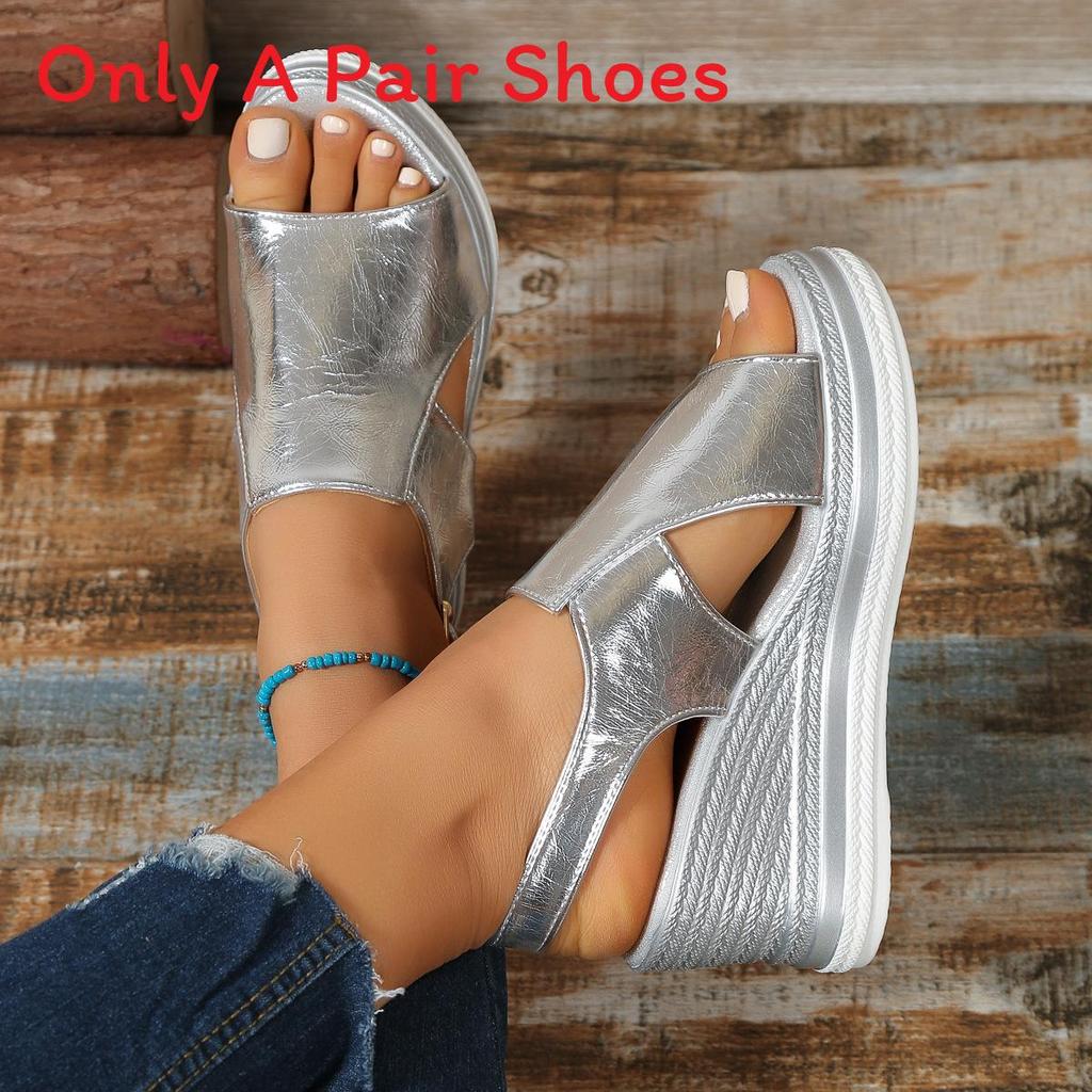 Summer Womens Open Toe Chunky Heel Sandals With Adjustable Buckle For Casual Outfits