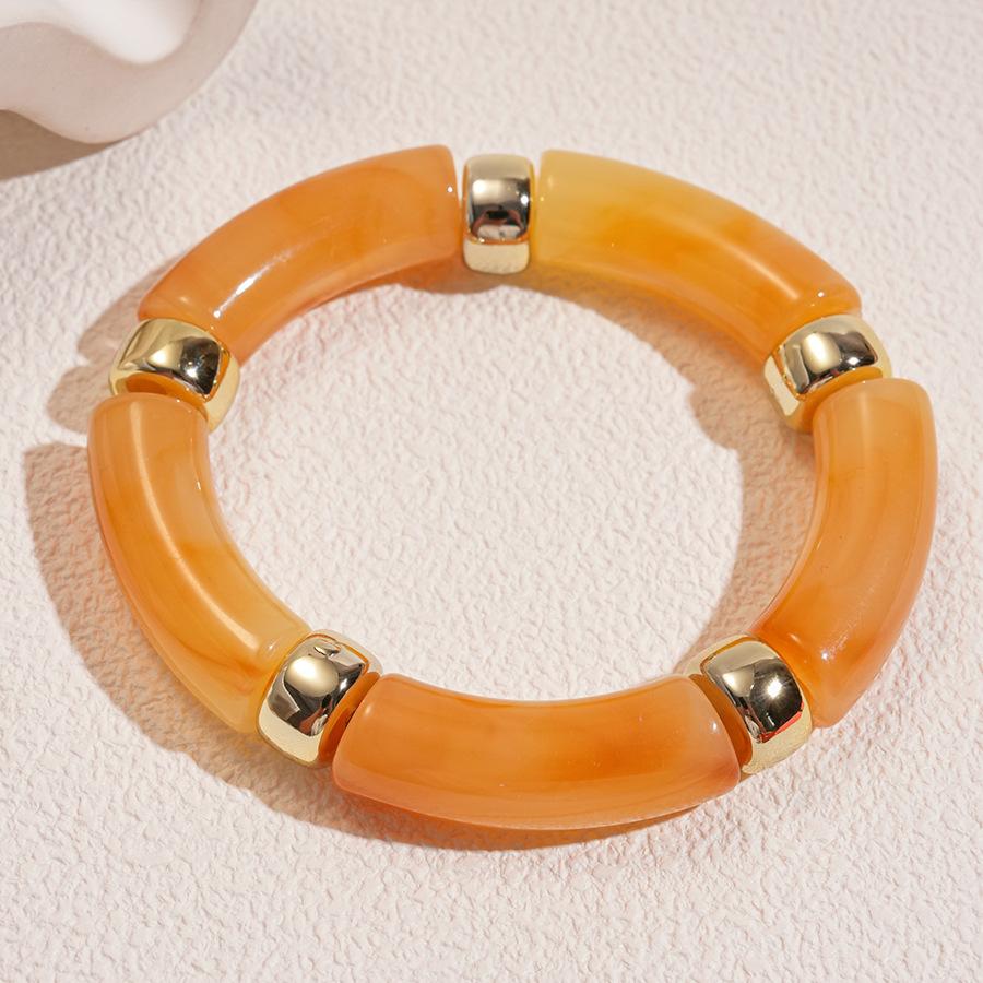 

Acrylic dimming splicing bracelet personalized bracelet fashion unique temperament jewelry