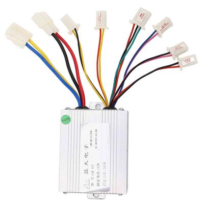 Contrôleur à balais pour vélo électrique 12V 500W Pièces de contrôleur de rétrofit de vélo à batterie au lithium