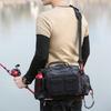 MultiPockets Fishing Gear Carrying Bags Heavy Duty Fishing Tackle Bags Outdoor Portable Oxfords Cloth Shoulder Bags