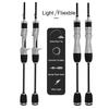 Quick-Adjust Lure Rod Small Bait Finesse System UL Spinning Casting Fishing Rod Carbon Fiber Ultralight 2 Pieces 1.68-1.8m 1-8g For Trout Fishing Rod