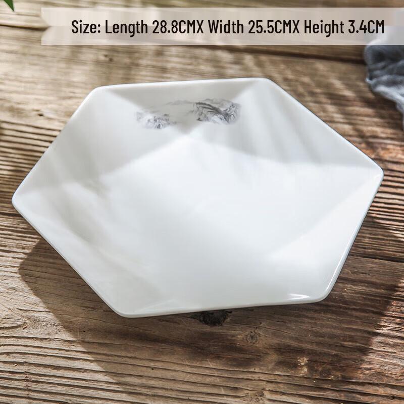 

Glazed Summer Creative Ceramic Dinner Plate