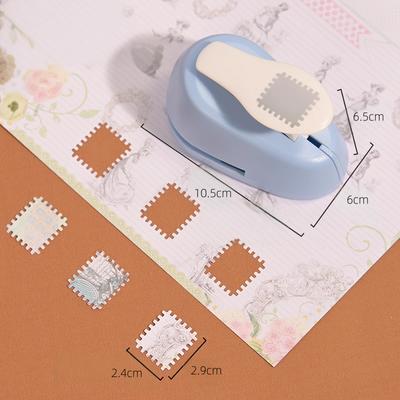 Einteiliges Handpress-Prägewerkzeug Stempel Rand DIY Stanzstempel Form Bastelstanzer Prägemaschine Karten Dekoration Scrapbooking