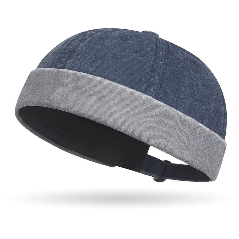 Hip Hop Beanie Hat Summer Hats Brimless Beanie Hat Women Skullies Cap Hip Hop Hats Portable Multipurpos Street Men's Vintage Hat