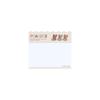 Stationery Snoopy Sticky S2850001 Sun-Star Notes, Die-Cut Blocks, Brown,