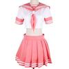 Fate Apocrypha Fgo Astolfo Cosplay Costume Sexy Pink School Uniform Suit Outfit