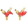 Exquisite Garden Irrigation Pipe Connection Brass Valve Shut Off Ball Valve 8mm/10mm Brass Material Easy To Install