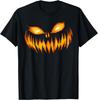 Jack O Lantern Eng Gebeeldhouwd Pompoengezicht Halloween Kostuum T-shirt