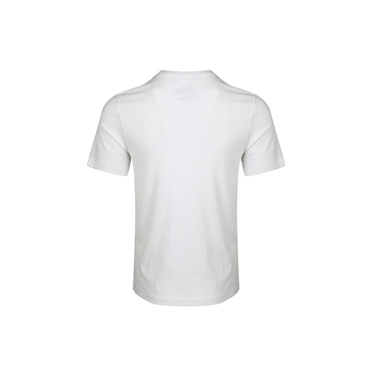 Nike T Shirts Men's White Crew Neck Moderate Straight Fit AR6030-100