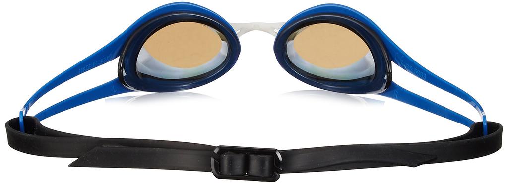 MIZUNO GX SONIC EYE Swim Goggles N3JE600122 Blue x Light Smoke x Blue Mirror (Non-Cushion/Mirrored)
