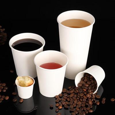 Disposable Pure White Paper Cups