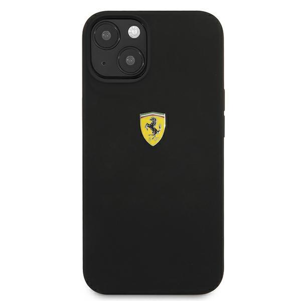 Ferrari Fessihcp13Sbk Iphone 13 Mini5,4 Černý/Black Pevný silikonový obal