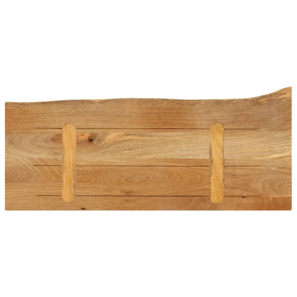 Blat Stołu Z Naturalną Krawędzią, 90X30X2,5 Cm, Drewno Mango