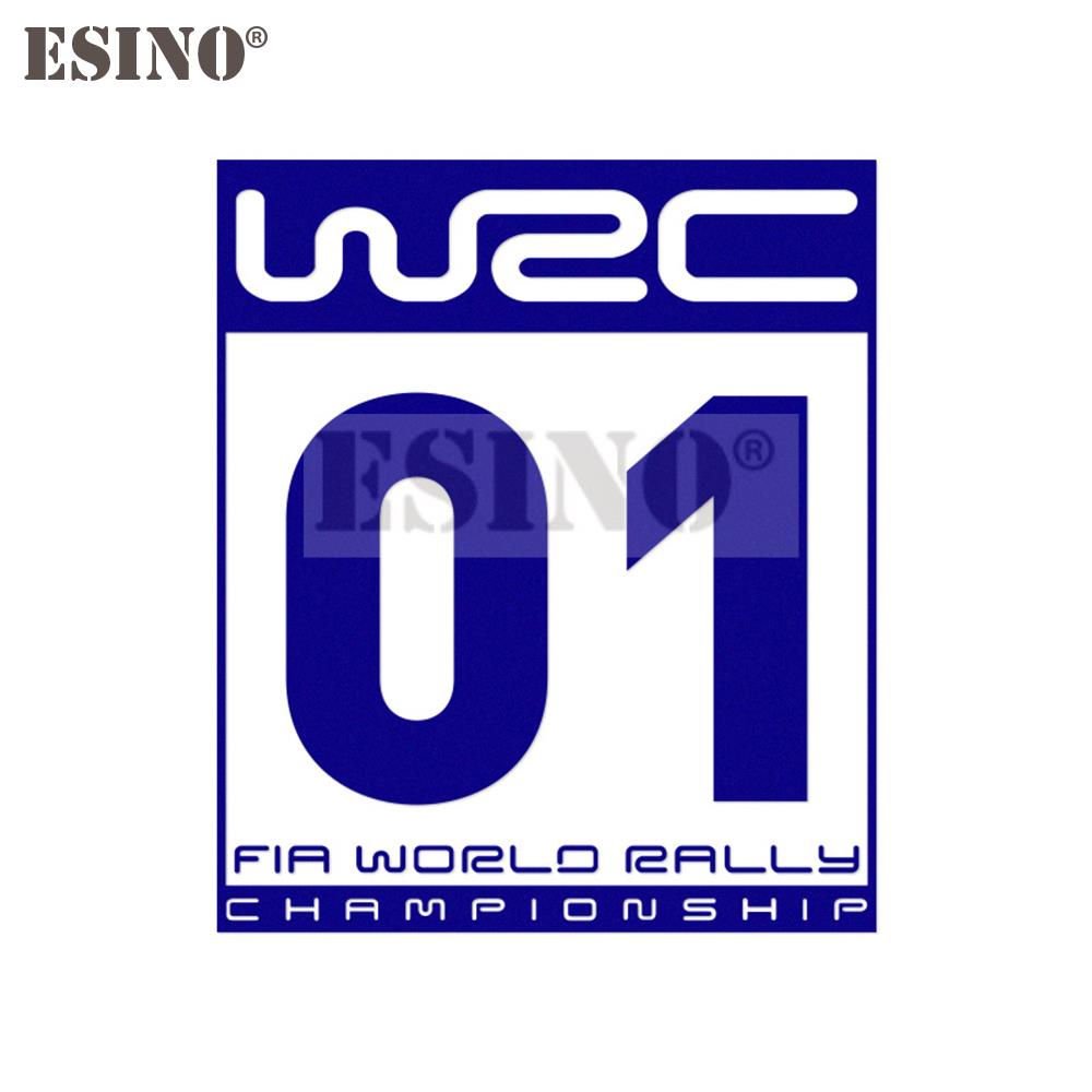 Nuovo Stile Auto Decalcomanie Decorative Creative per Auto WRC FIA World Rally Championship Vinile per Portiere Auto Decalcomanie per Carrozzeria Auto