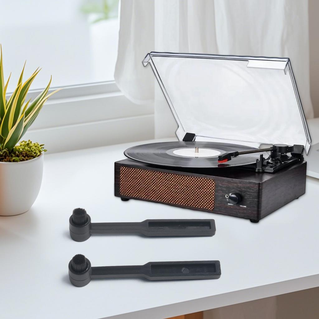 Audiophile Accessories Stylus Cleaning Tool Deep Cleaning Capability High-Density Carbon Fiber 2.3 Inches Long For Turntables