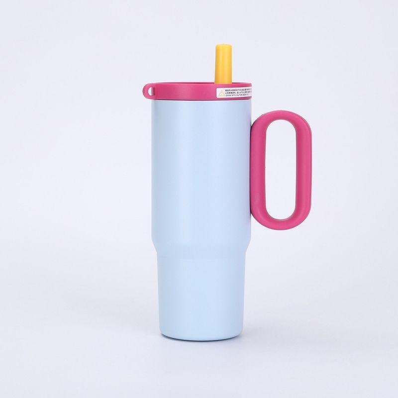 Large-Capacity Thermos Cup for Women, Good-Looking Ice Cup, Portable Car Coffee Cup, Outdoor Sports Water Bottle, Tea Cup