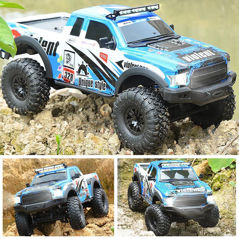 1:10 Scale Four-Wheel Drive Big Foot Off-Road Rock Crawler RC Car