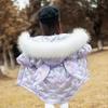 Girls Winter Down and Cotton Jacket Cute Wings Coats for Girls Warm Hooded Parka Snowsuit Windproof Children's Clothing
