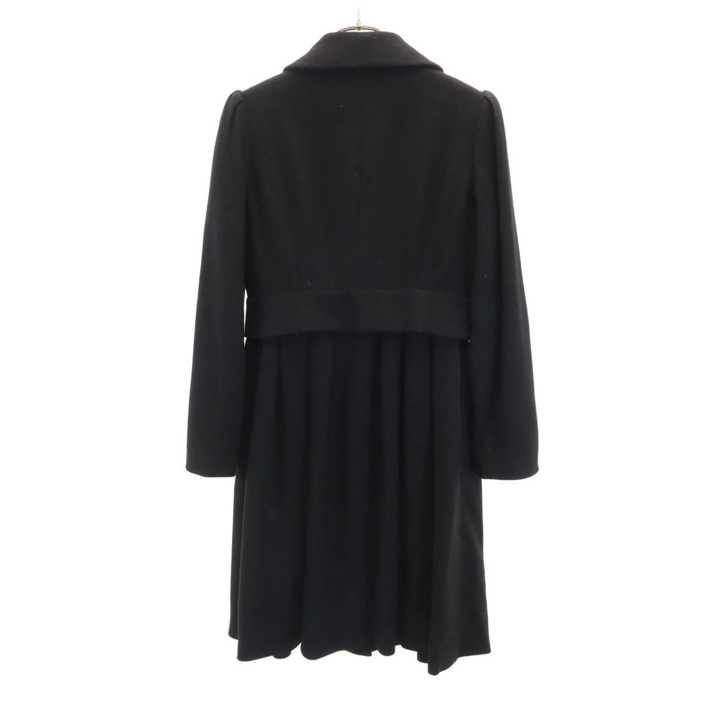 Rene Made In Japan Wool Coat 34 Black Women Used
