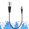 Full Copper Casing Mini XLR 3pin Female to Zinc Alloy Casing XLR 3pin Male Audio Cable