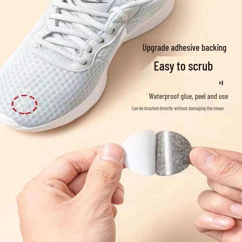 Toppe di Riparazione in Rete e Fodera del Tallone per Sneakers - Anti-Usura in Scamosciato