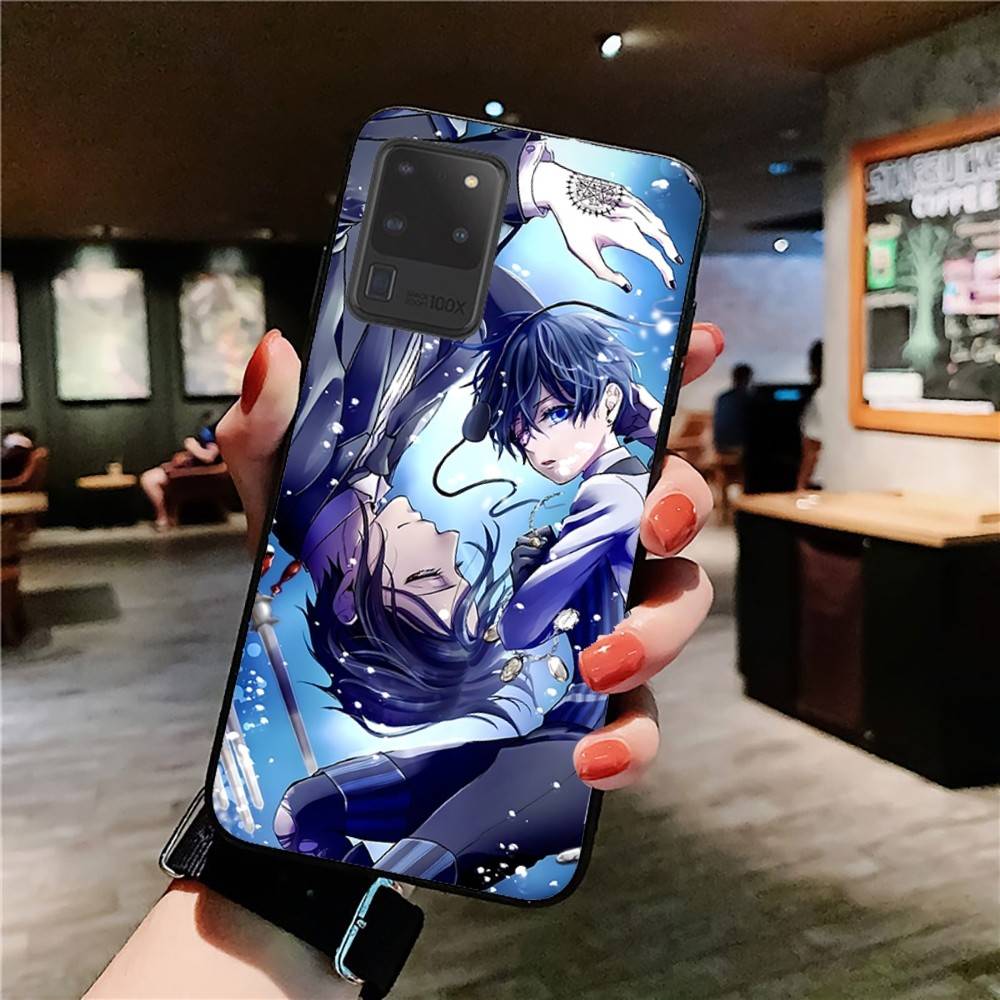Anime Black Butler Phone Case For Samsung S 24 Fe 25 Ultra Plus 20 Lite 21 30 22 23 24 22 Ultra 5G Fundas