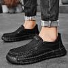 Classic Handmade Casual Leather Shoes Men Loafers Comfortable Moccasins Men Flats Shoes Genuine Leather Men Shoes