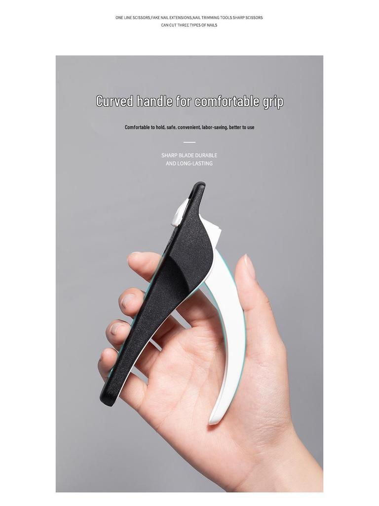 Multi-Functional French Tip Nail Shaping and Anti-Splash Clip Tool