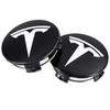 Bilklistremerke 2025 Ny Tesla 4 stk/sett 56 mm Tesla Model 3 Model Y Originale Deksel Navkapsler Senterkopper for Tesla Model Y X S
